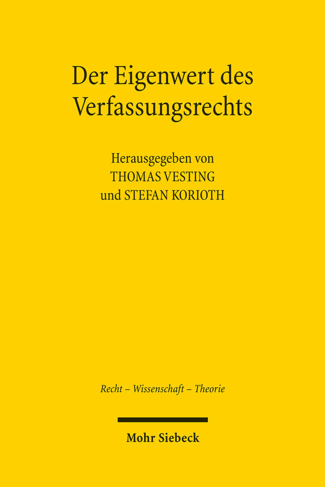 Der Eigenwert des Verfassungsrechts main product photo