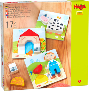 Zuordnungsspiel Bauernhof (Kinderspiel)