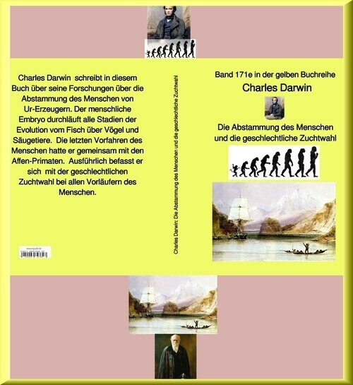 Charles Darwin: Die Abstammung des Menschen und die geschlechtliche Zuchtwahl main product photo
