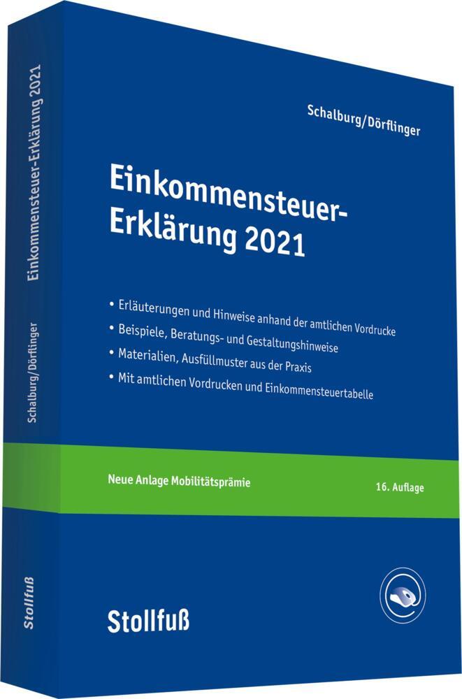 Einkommensteuer-Erklärung 2021 main product photo