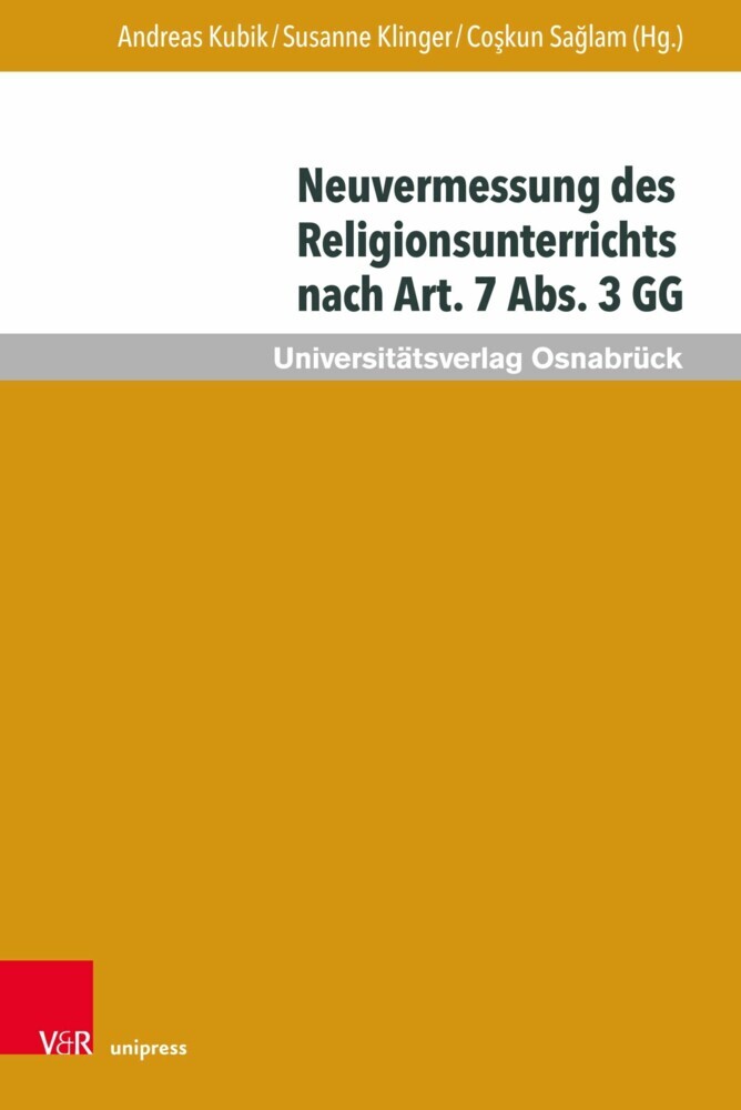 Neuvermessung des Religionsunterrichts nach Art. 7 Abs. 3 GG main product photo