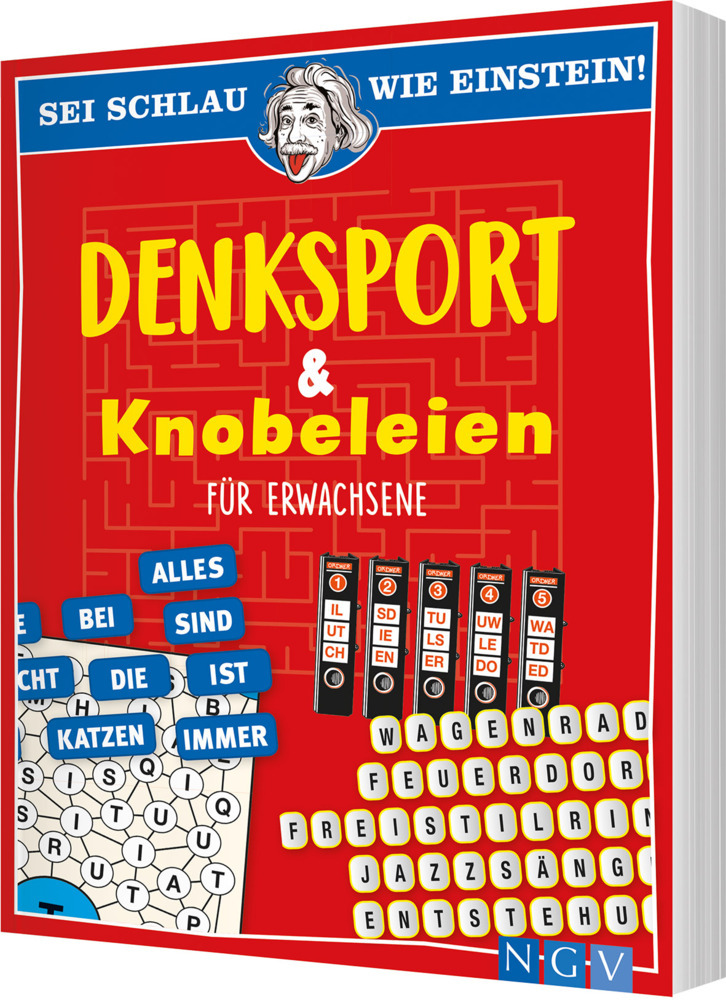 Sei schlau wie Einstein! - Denksport & Knobeleien für Erwachsene main product photo