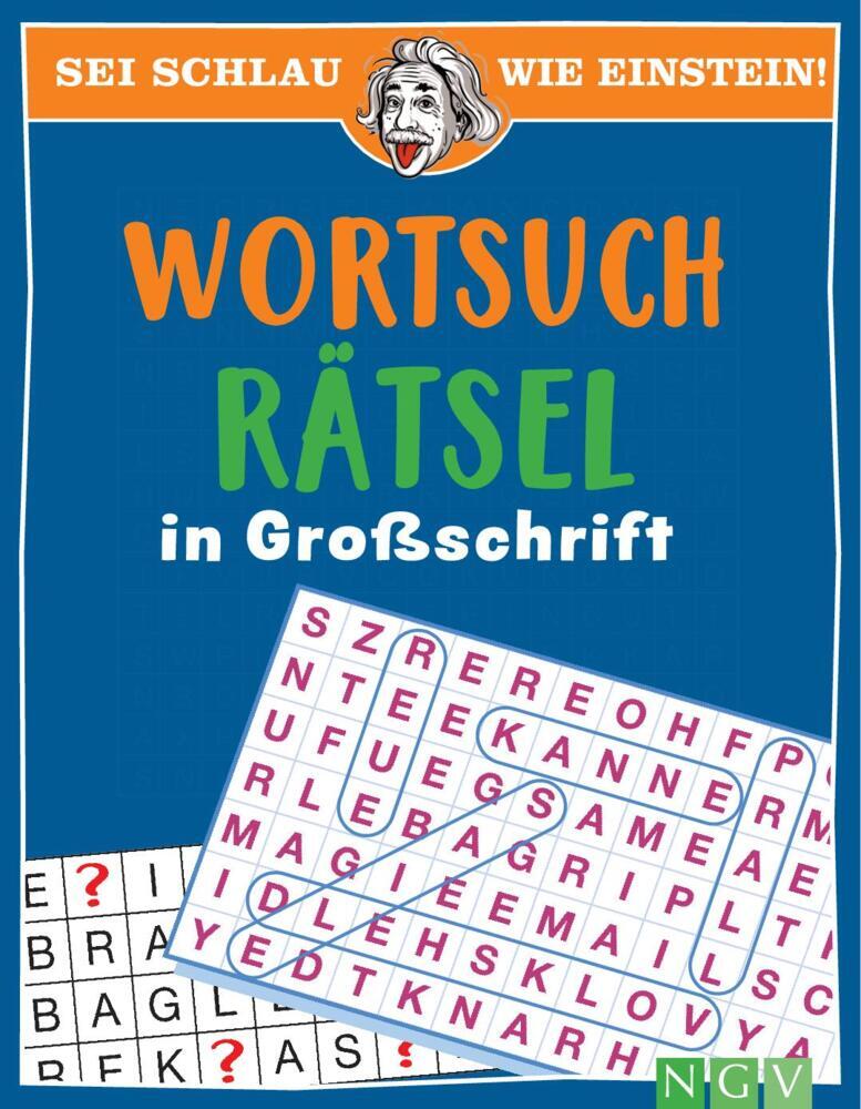 Sei schlau wie Einstein! - Wortsuchrätsel in Großschrift main product photo