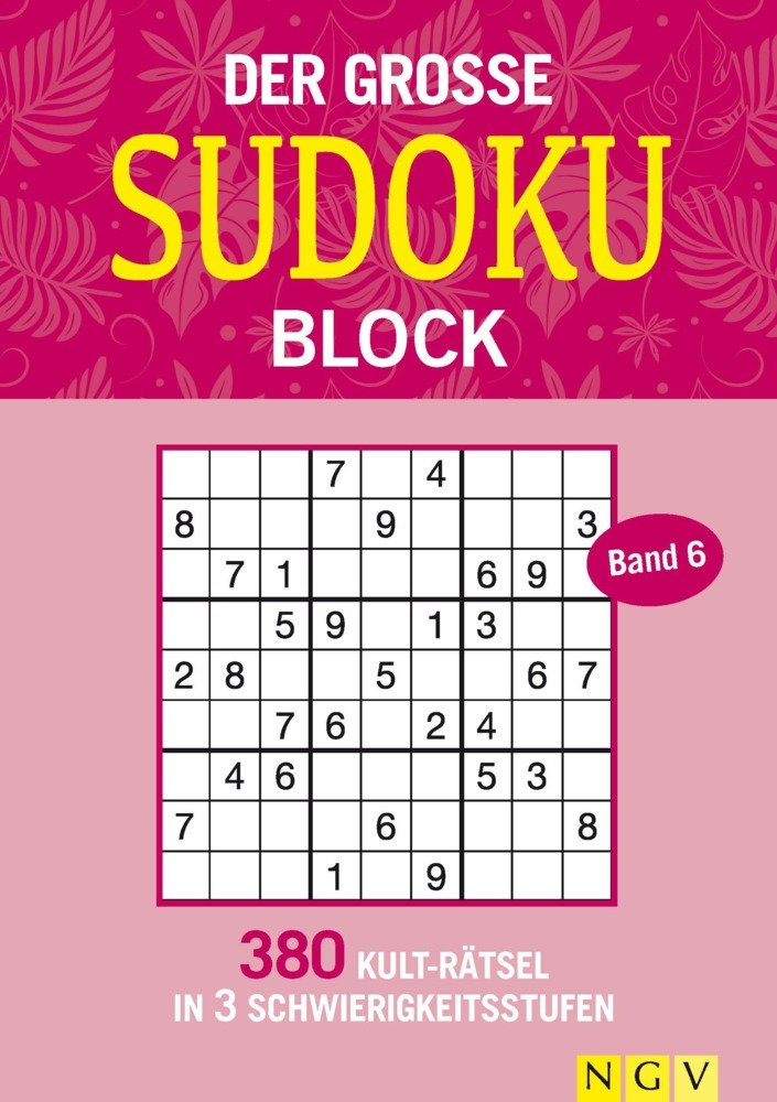 Der große Sudokublock Band 6 main product photo