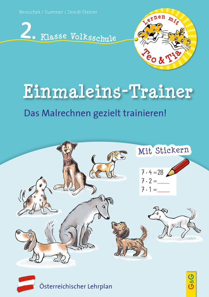 Lernen mit Teo und Tia Mathematik - Einmaleins-Trainer - 2. Klasse Volksschule main product photo