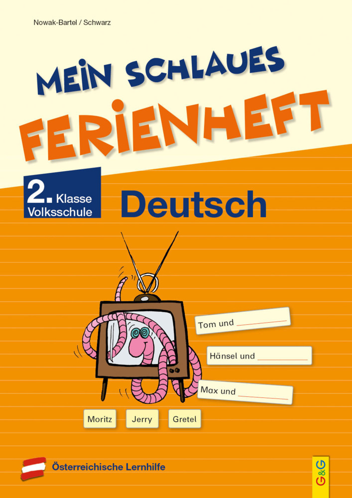 Mein schlaues Ferienheft Deutsch - 2. Klasse Volksschule main product photo