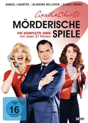 Agatha Christie: Mörderische Spiele - Die komplette Serie, 16 DVD