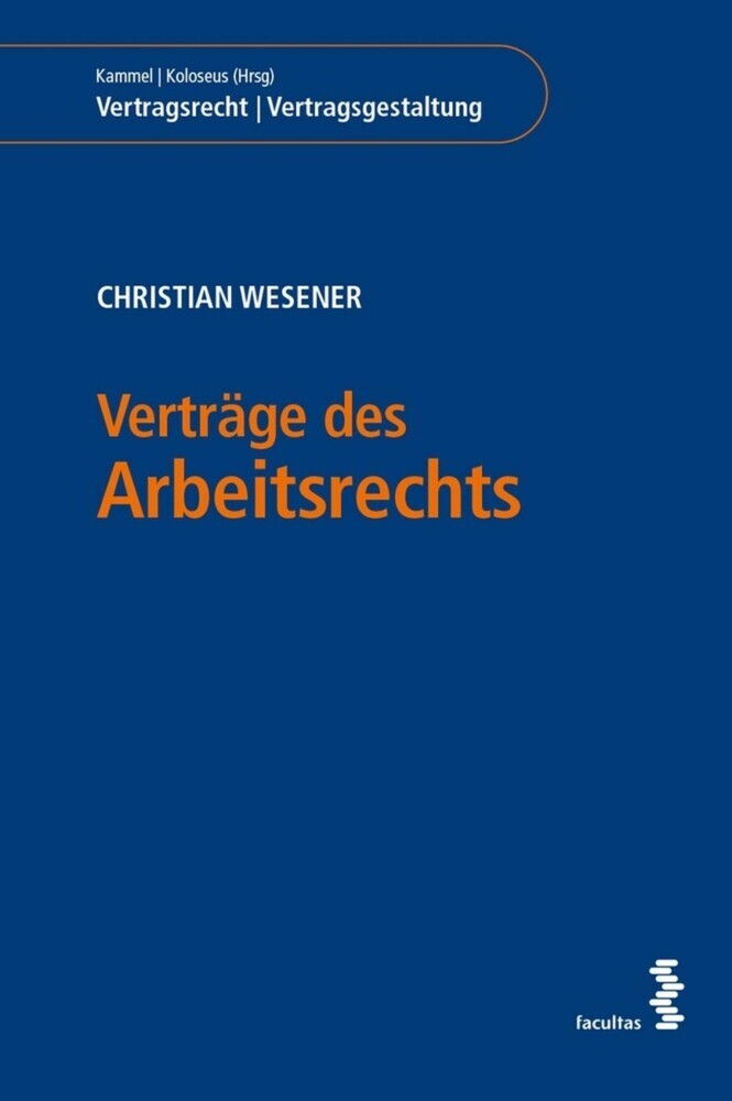 Verträge des Arbeitsrechts main product photo