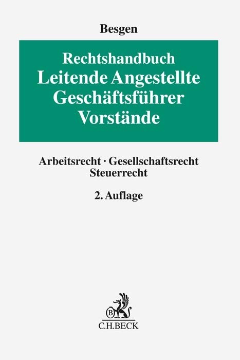 Rechtshandbuch Leitende Angestellte, Geschäftsführer und Vorstände main product photo