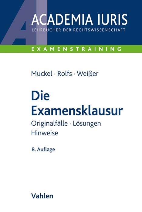 Die Examensklausur main product photo