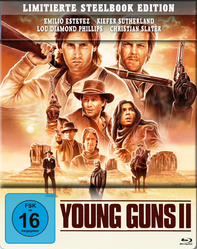 Young Guns 2 - Blaze of Glory, 1 Blu-ray (Steelbook) main product photo