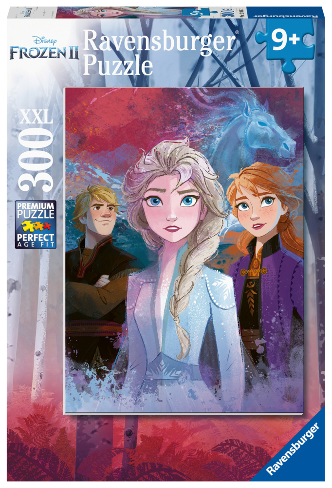Ravensburger Puzzle 12866 - Elsa, Anna und Kristoff - 300 Teile XXL Die Eiskönigin 2 Puzzle für Kinder ab 9 Jahren main product photo