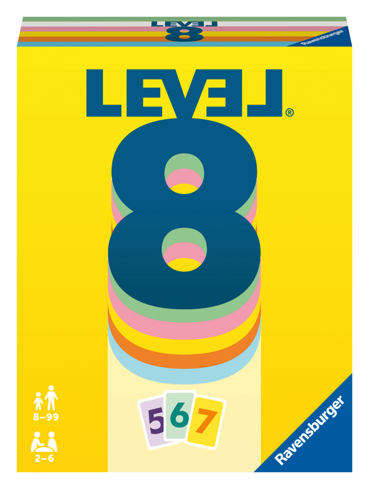 Ravensburger 20865 - Level 8, Das beliebte Kartenspiel für 2-6 Spieler ab 8 Jahren / Familienspiel / Reisespiel / Perfekt als Geschenk main product photo