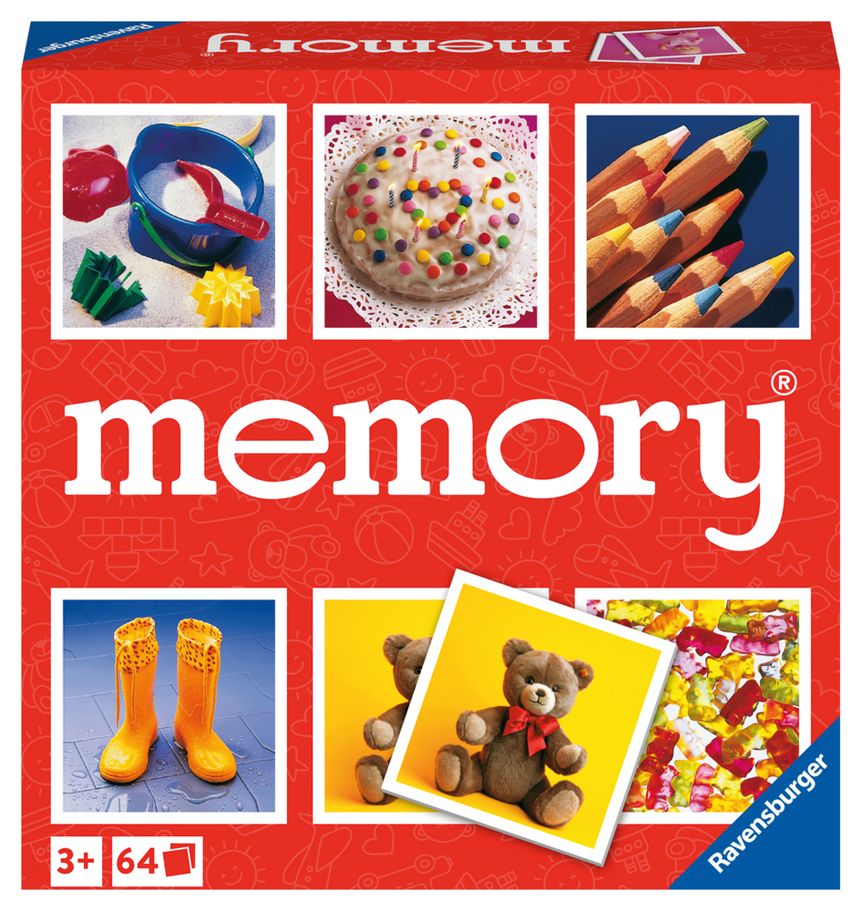 Ravensburger Spiele - 20880 - Junior memory®, der Spieleklassiker für die ganze Familie, Merkspiel für 2-8 Spieler ab 3 Jahren main product photo
