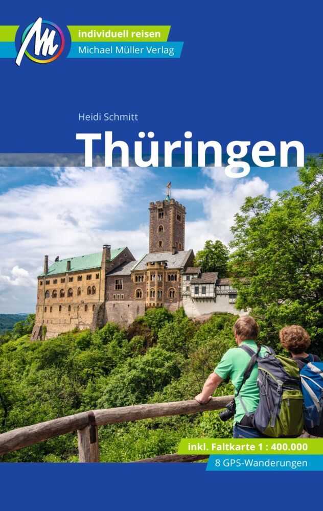 Thüringen Reiseführer Michael Müller Verlag, m. 1 Karte main product photo