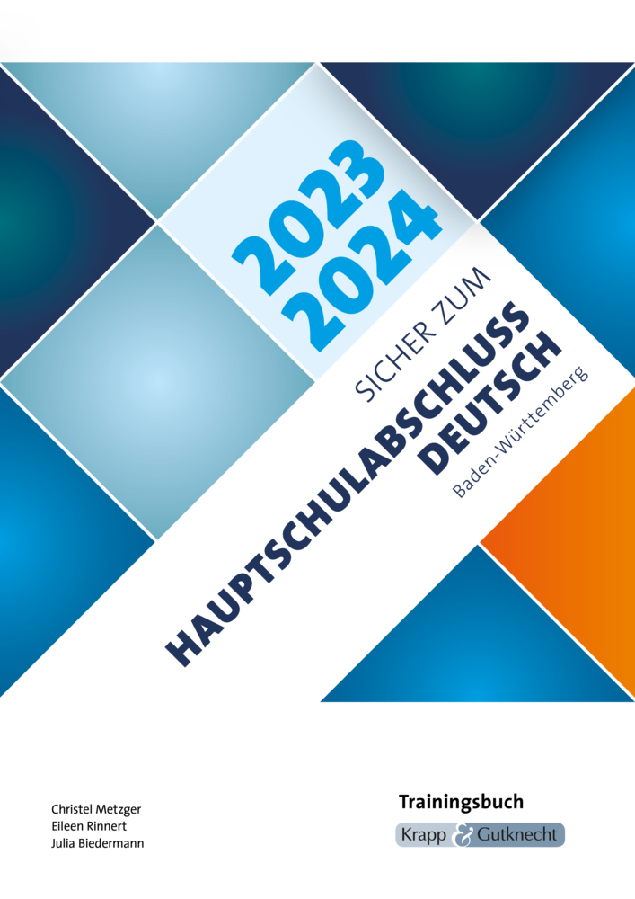 Sicher zum Hauptschulabschluss Deutsch Baden-Württemberg 2023 und 2024, m. 1 Online-Zugang main product photo