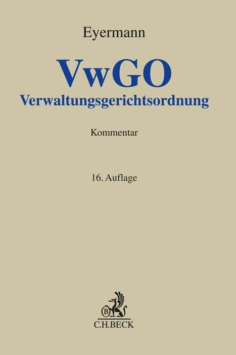 Verwaltungsgerichtsordnung main product photo