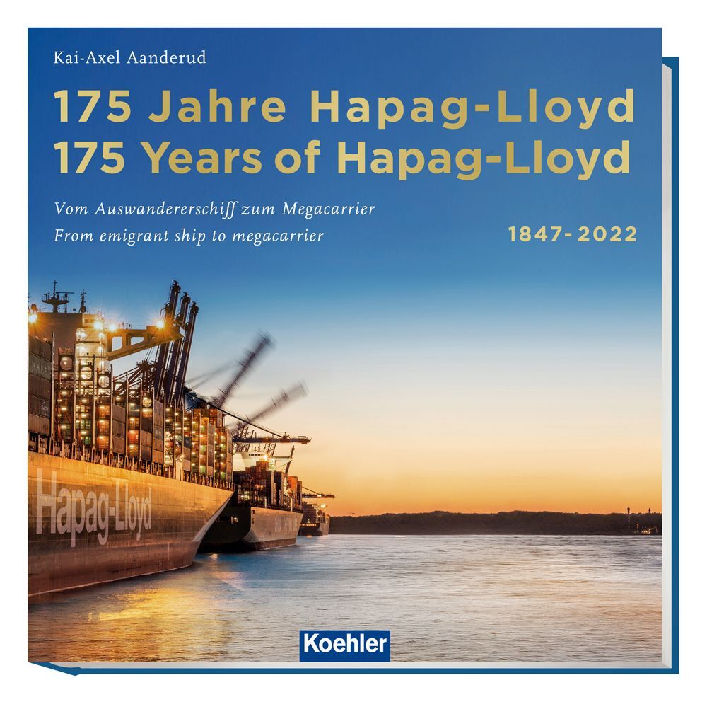175 Jahre Hapag-Lloyd - 175 Years of Hapag-Lloyd 1847-2022 main product photo