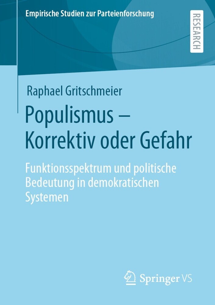 Populismus - Korrektiv oder Gefahr main product photo