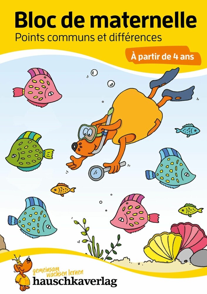 Bloc de maternelle - Points communs et différences À partir de 4 ans main product photo