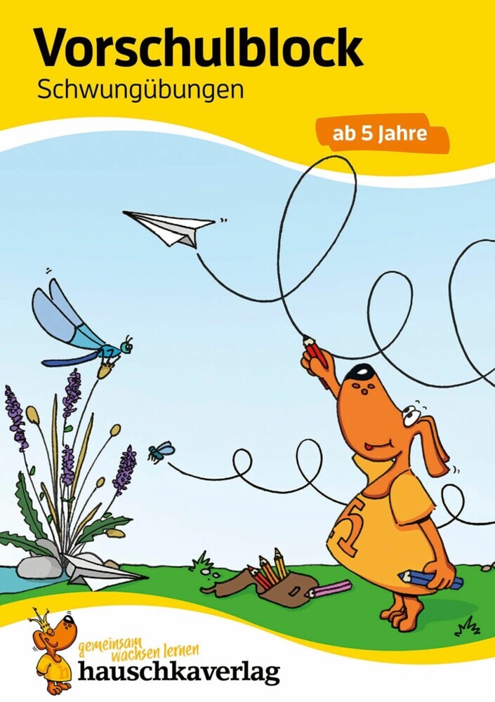 Vorschulblock ab 5 Jahre für Junge und Mädchen - Schwungübungen main product photo