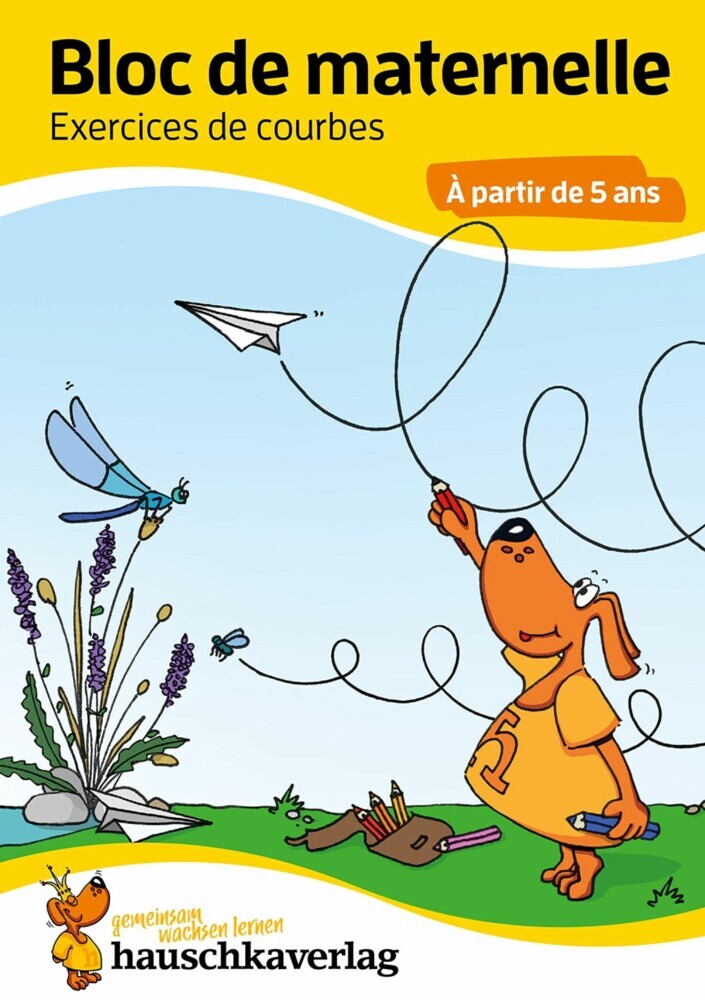 Bloc de maternelle - Exercices de courbes À partir de 5 ans main product photo
