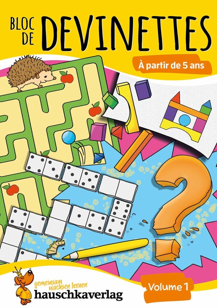 Bloc de devinettes À partir de 5 ans, volume 1 main product photo