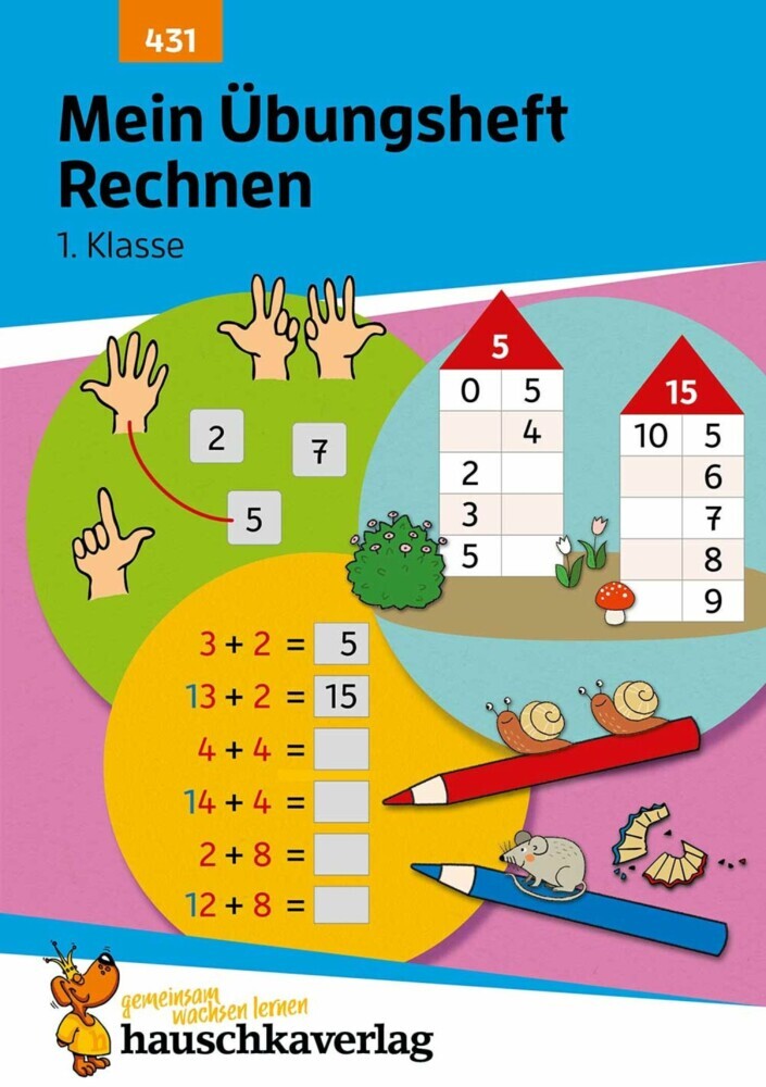 Mein Übungsheft Rechnen lernen 1. Klasse main product photo