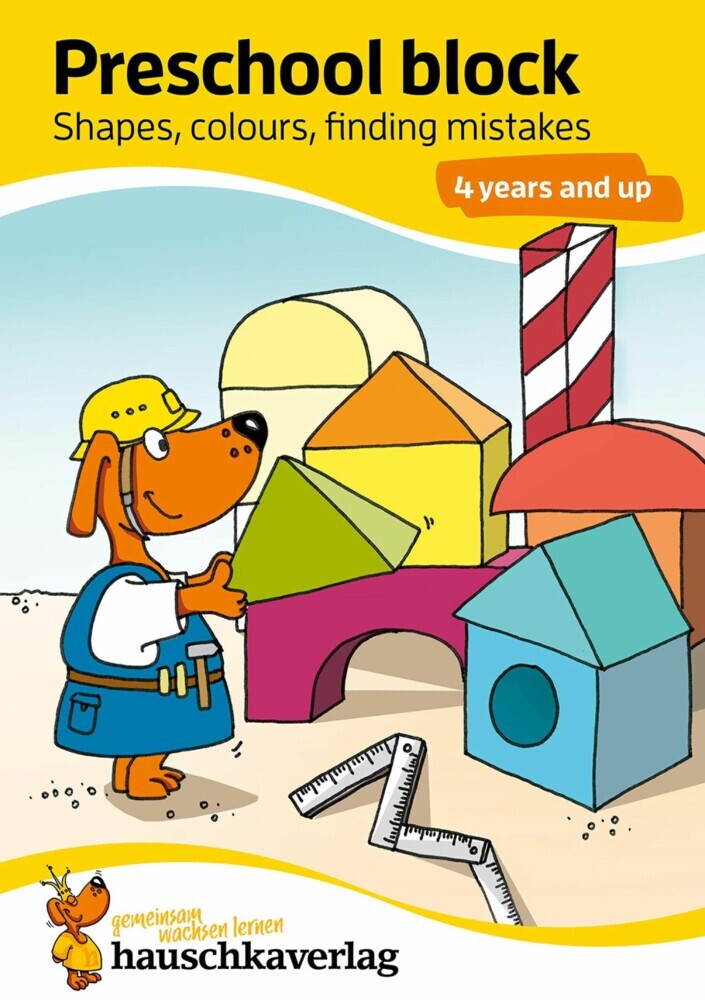 Preschool block - Shapes, colours, finding mistakes 4 years and up main product photo