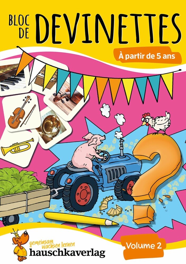 Bloc de devinettes À partir de 5 ans, volume 2 main product photo