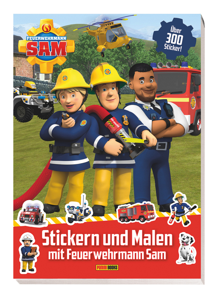 Feuerwehrmann Sam: Stickern und Malen mit Feuerwehrmann Sam main product photo