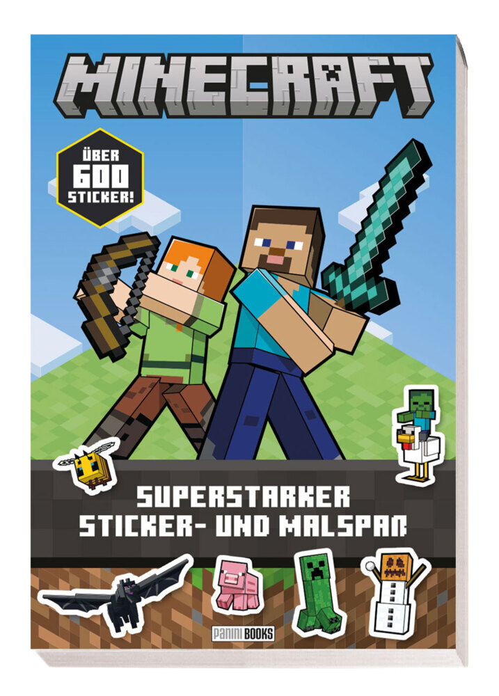 Minecraft: Superstarker Sticker- und Malspaß main product photo