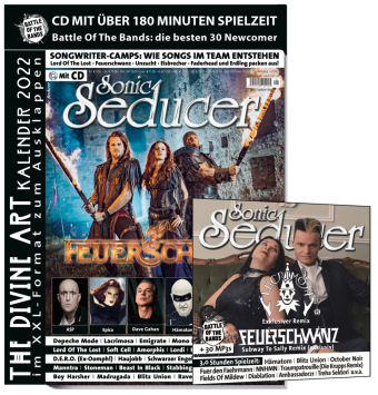 Sonic Seducer 12/2021 + Titelstory Feuerschwanz + Audio-CD