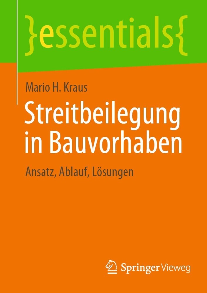 Streitbeilegung in Bauvorhaben main product photo