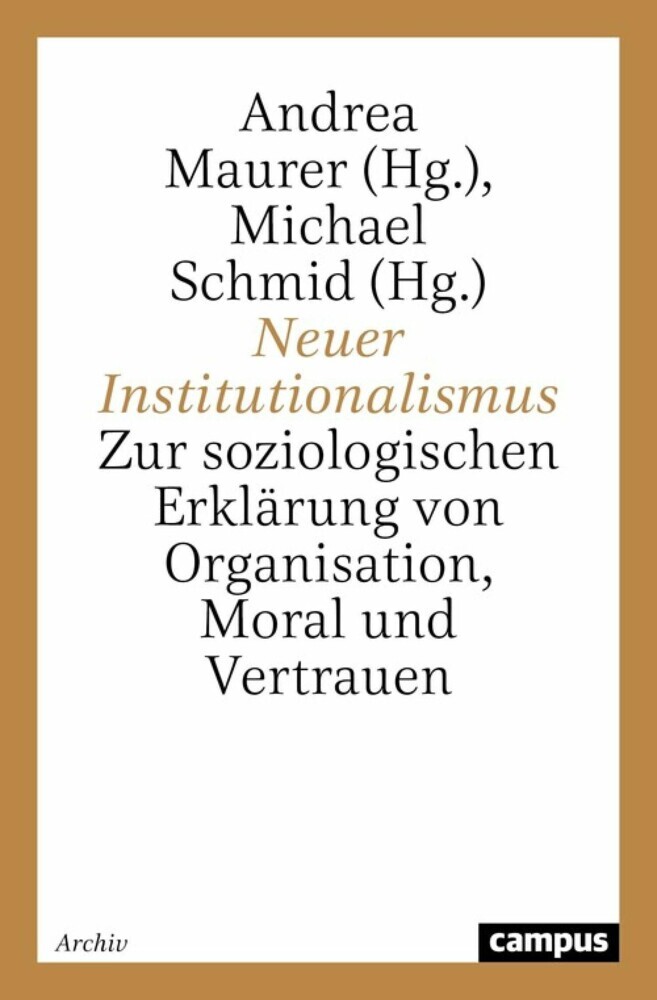 Neuer Institutionalismus main product photo