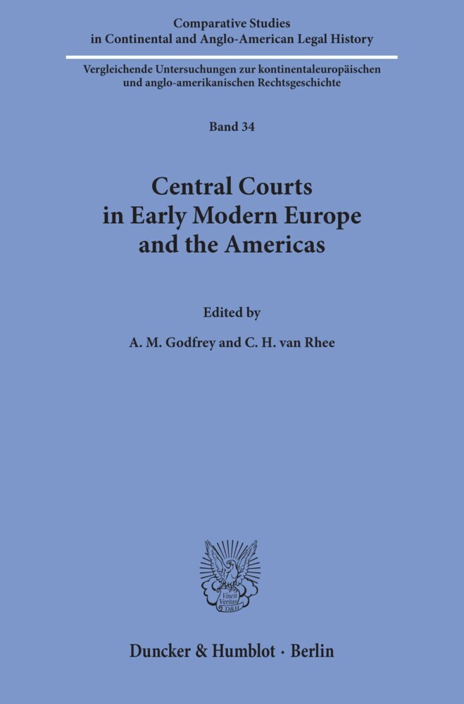 Central Courts in Early Modern Europe and the Americas. main product photo