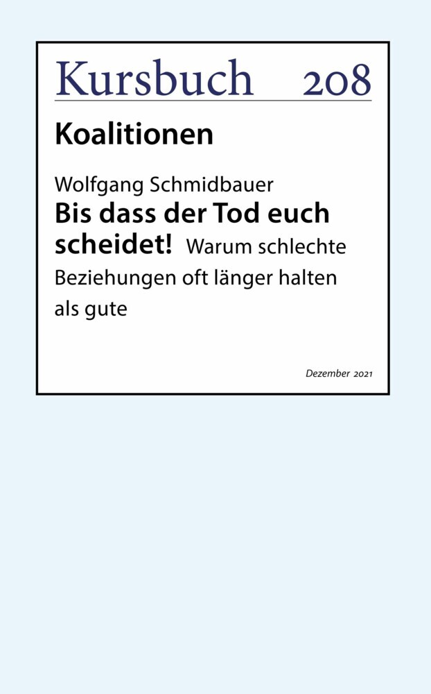 Bis dass der Tod euch scheidet! main product photo