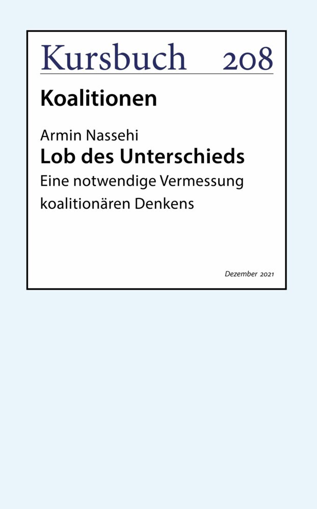 Lob des Unterschieds main product photo