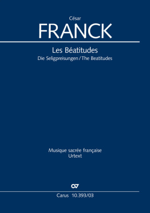 Les Béatitudes (Klavierauszug)