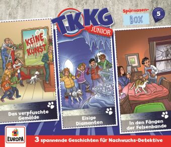 TKKG Junior  SpürnasenBox. Box.5, 3 Audio-CD