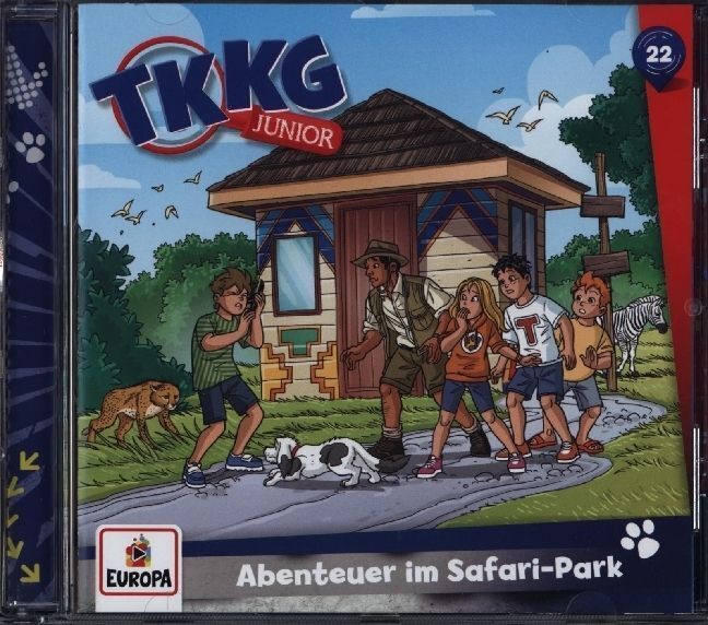TKKG Junior - Abenteuer im Safari Park, 1 Audio-CD main product photo