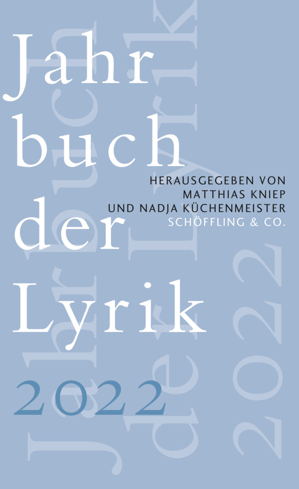 Jahrbuch der Lyrik 2022 main product photo