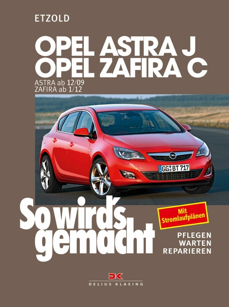 Opel Astra J von 12/09 bis 9/15, Opel Zafira C ab 1/12 main product photo
