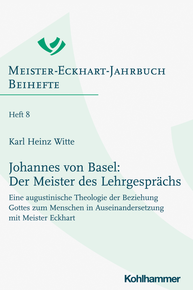 Johannes von Basel: Der Meister des Lehrgesprächs main product photo