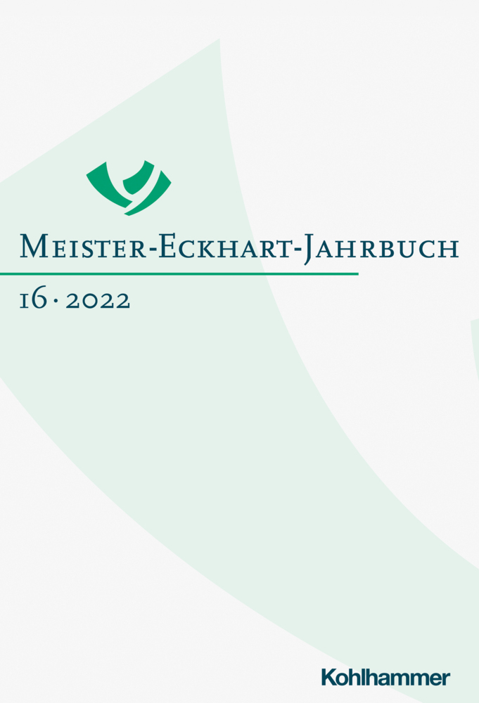Meister-Eckhart-Jahrbuch main product photo
