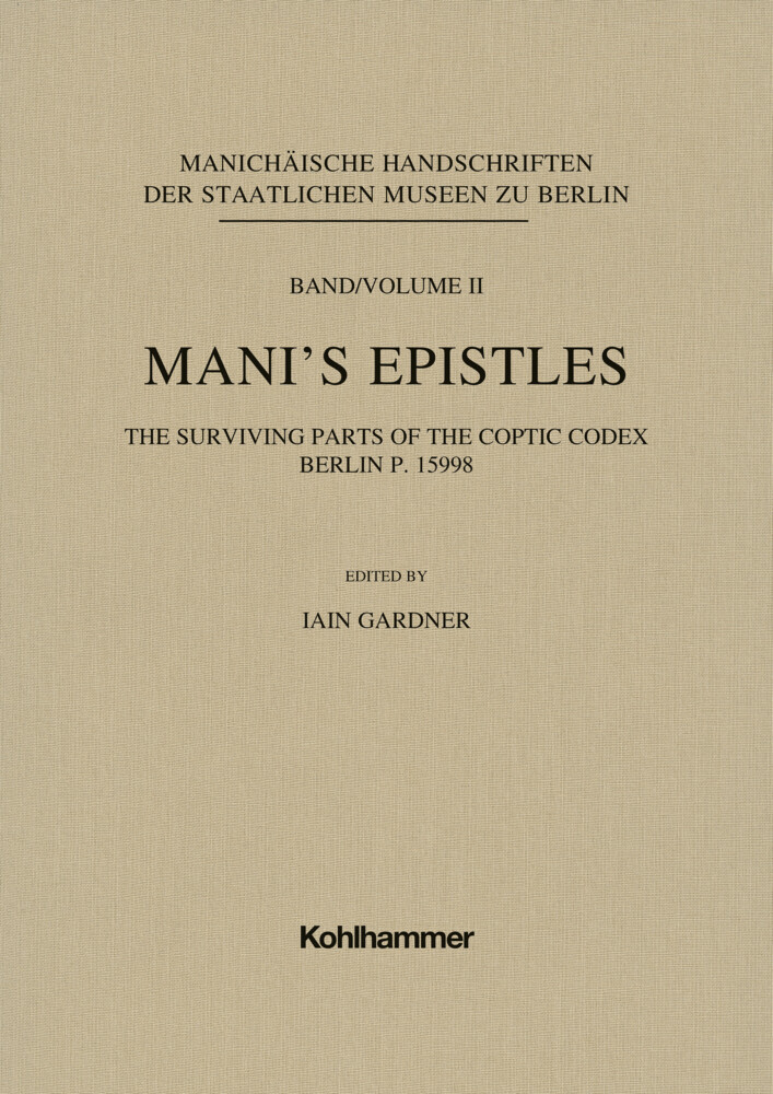 Mani's Epistles main product photo
