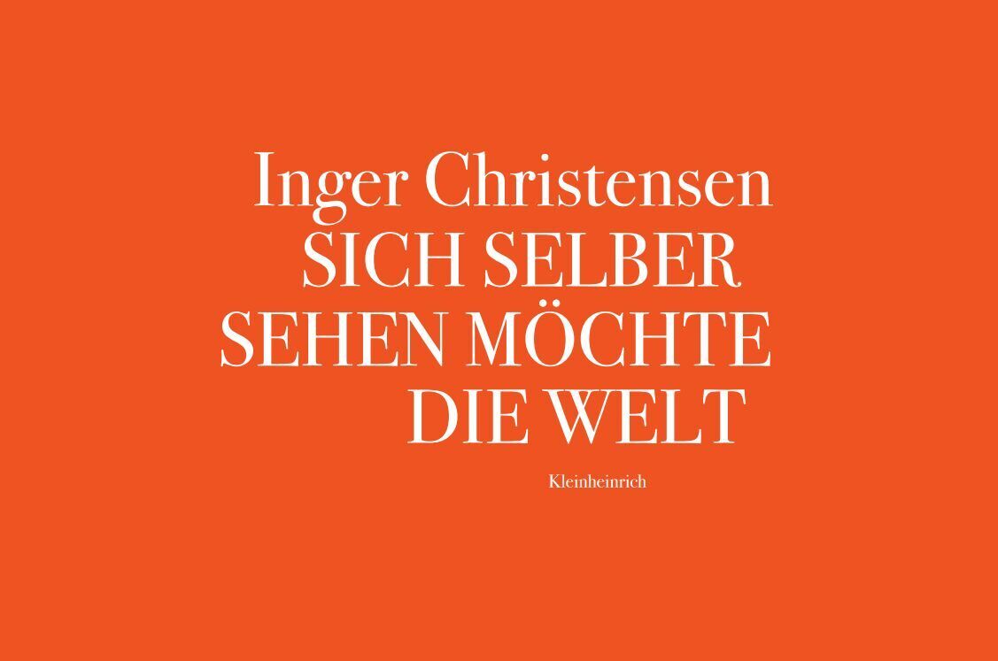 Sich selber sehen möchte die Welt main product photo
