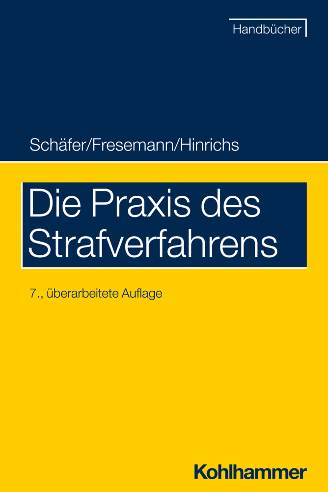 Die Praxis des Strafverfahrens main product photo
