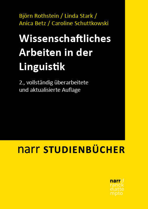 Wissenschaftliches Arbeiten in der Linguistik main product photo