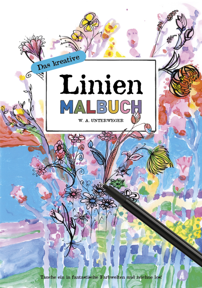 Das kreative Linienmalbuch main product photo